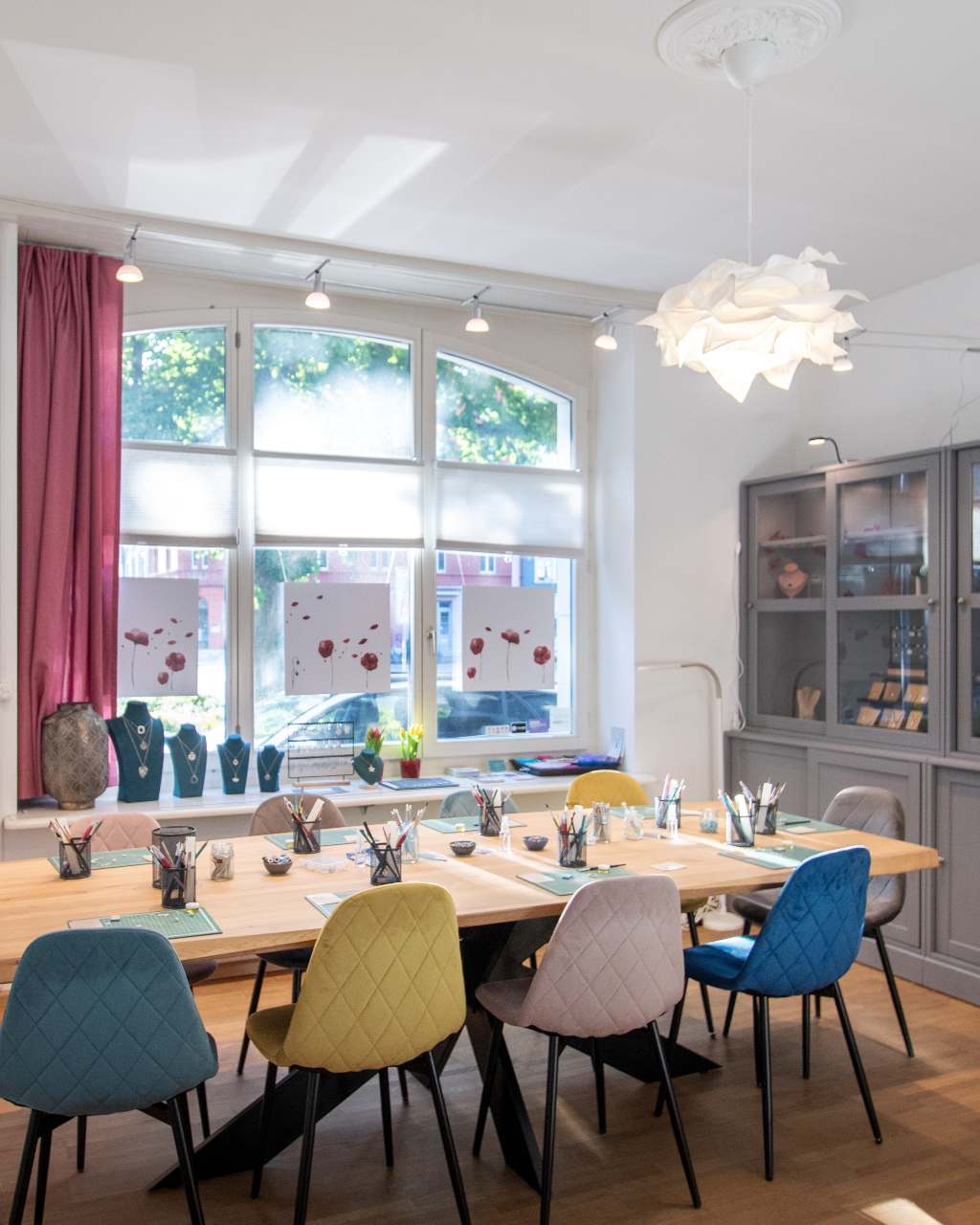 Bright creative room in Basel – atelier space for group activities and events